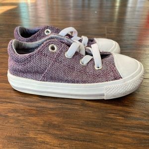 Purple Converse Chuck Taylor’s